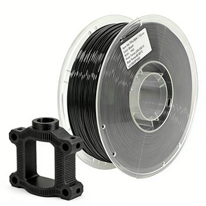 Filament <span class=keywords><strong>TPU</strong></span> noir flexible, dureté 98A <span class=keywords><strong>Shore</strong></span>, 1,75 mm, bobine de 1 kg, impression 3D +/-0,02 mm - Product Image 1