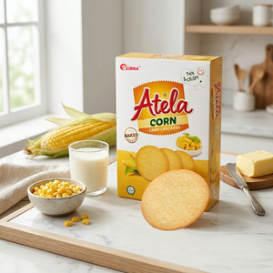 |Free Samples| Carefully Selected Corn 342g Corn Vegetable Crackers <b>Baked</b> Cruchy Snack ODM Bulk Direct Factory Best Price - Product Image 1
