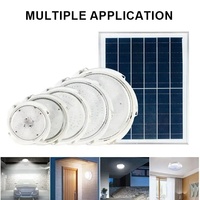 Lampe suspendue LED solaire à batterie, design moderne, pour décoration intérieure, super lumineuse, petite, dimmable, 50W