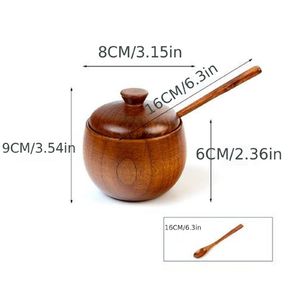 wooden <b>spice</b> <b>jar</b> - Product Image 1
