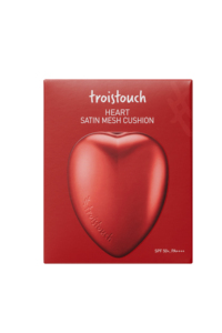 Coussin en maille satinée TROISTOUCH HEART 19 ivoire |   15G |   Protection UV longue durée pour peaux mixtes |   K-BEAUTY - Product Image 5