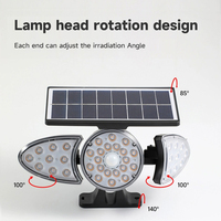 Lampes solaires à détecteur de mouvement, piquet LED pour les escaliers, luminaire à gradation de mouvement, plafonnier LED pour couloir