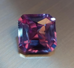 Alexandrite Square Cut Natural Loose Gemstone Certified Rare Color <b>Change</b> Jewelry Stone - Product Image 1