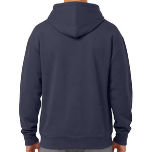 Sweat à capuche épais pour homme, coupe oversize, en molleton de coton, style streetwear, broderie personnalisée, vente en gros - Product Image 4