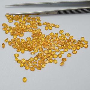 Piedra Preciosa Suelta de Granate Fanta Natural de 2x3 mm, Corte Oval Facetado, Granate Naranja, Joyería al por Mayor, Piedra Semipreciosa del Fabricante - Product Image 2