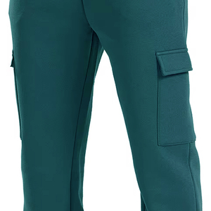 Casual High Waist 2026 Custom Design Ladies Sweat Pants Sports Fleece Fabric <b>Trousers</b> With Pockets Women's Pants and <b>Trousers</b> - Product Image 2