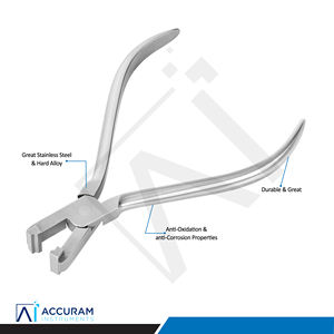 Alicates de Ortodoncia Accuram Detailing, Alicates de Plegado en Z de Acero Inoxidable, Instrumento Quirúrgico Dental, Herramienta Manual con Certificación CE - Product Image 4