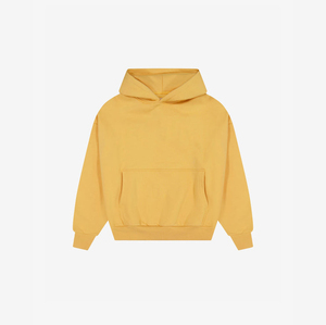 Sweat à capuche unisexe basique très demandé, grande taille, nouvelle collection, style streetwear, uni, sans cordon, 100 % coton molletonné, chaud pour l'hiver - Product Image 1