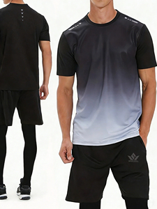 Camiseta de Manga Corta para Hombre, Protección UV, Secado Rápido, Transpirable, para Deportes Acuáticos - Product Image 1