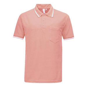 Chemise de golf classique personnalisée pour homme, tricotée en 100% coton, avec logo personnalisé, manches courtes décontractées - Product Image 2