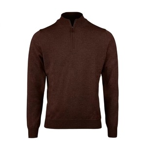 Pull en laine tricoté à col montant pour femme, couleur unie, coupe classique, style décontracté automne, anti-boulochage - Product Image 3