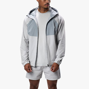 Veste Softshell Coupe-Vent Sportive à Fermeture Éclair Intégrale avec Capuche, Logo Personnalisé, pour la Chasse et la Randonnée, pour Hommes - Product Image 4