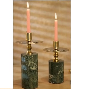 Centros de Mesa para Fiestas de Cumpleaños, Portavelas con Acabado Dorado, Portavelas de Aluminio, Portavelas de Metal de Diseño - Product Image 6