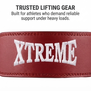 Sports Leather Weightlifting <b>Belt</b> Gym Leather <b>Weight</b> Lifting <b>Belt</b> Team <b>Training</b> Crossfit Customized Size Non-Slip Sports Gear - Product Image 3
