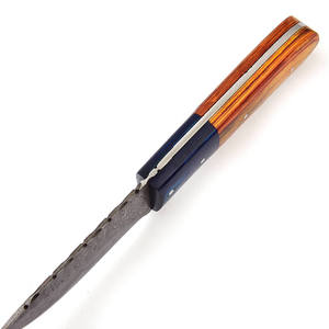 Couteaux de chasse en acier au carbone de qualité industrielle pour l'extérieur, avec manche en bois, motif personnalisé OEM pour le camping et la chasse - Product Image 5
