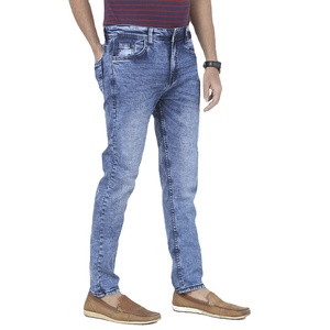 Pantalones Vaqueros de Mezclilla para Hombre, Última Moda, Lavado a la Piedra, Peso Medio, Venta al Por Mayor, OEM, Mejor Precio, Diseño Personalizado, Alta Calidad - Product Image 1