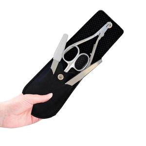 Kit professionnel de soins des ongles avec pousse-cuticules et coupe-cuticules en acier inoxydable, outils de manucure et pédicure, personnalisation de marque, vente en gros - Product Image 5