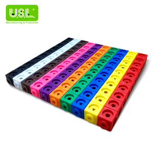 Série de blocs de construction éducatifs Math Linking Cube pour un apprentissage interactif - Product Image 2