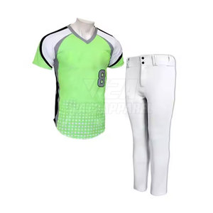 Uniforme de Softbol, Conjunto Deportivo de Tela Transpirable con Camiseta y Pantalones para Uso en Exteriores - Product Image 3