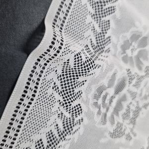 Tela de Encaje Elástico Floral de 19 cm, Encaje Elástico de Nylon y Spandex, Cinta de Encaje Tejida para Bodas, Lencería y Banda de Sujetador - Product Image 5