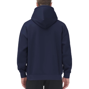 High Quality Cotton Oversize Hoodie <b>Thick</b> <b>Fleece</b> Drop Shoulder Plain Blank Custom Men Hoodies Manufacturer - Product Image 3