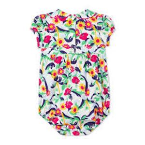 Combinaisons en fibre de bambou unisexes personnalisées en gros, 2 pièces, pour bébé et tout-petit, avec fermeture à boutons-pression, style fête - Product Image 1