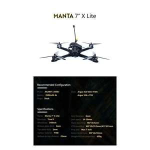 Dron FPV original de estilo libre cinematográfico de 7 pulgadas con enlace HD y captura de imágenes 4K 1KM Control remoto de largo alcance - Product Image 4