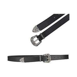 Cinturón de Cuero de Lujo con Hebilla Pulida, Cinturón de Cuero Marrón Clásico para Uso Diario, Cinturones de Cuero con Logotipo Impreso en Acero - Product Image 3