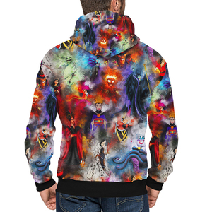 New Arrival Unisex Fashioned Zip Up <b>Hoodie</b> Studded Design Washed 100% Cotton Fleece Fabric Casual Fashion Zipper Hoodies - Product Image 2