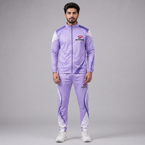 Survêtement de sport pour homme, respirant et anti-transpiration, coupe moderne, idéal pour la marche et les activités de plein air. - Product Image 1