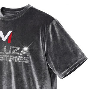 T-shirt à poche en coton épais, couleur unie, style workwear, qualité durable, détail poche avant, coupe décontractée oversize pour homme - Product Image 5