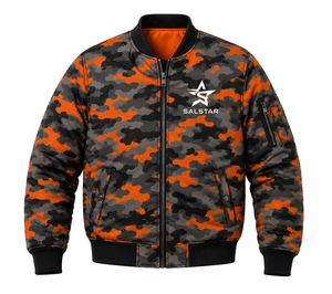 Chaquetas Bomber de Camuflaje Personalizadas al por Mayor, Sublimación 3D, Chaqueta Informal Ligera de Poliéster, Impermeable - Product Image 3