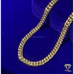 Chaîne cubaine en argent sterling 925 de qualité supérieure, finition polie, bijoux de luxe tendance pour hommes et femmes, collection de vente au détail - Product Image 2