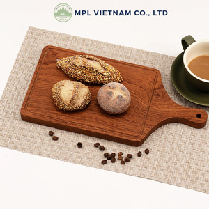 High Quality Custom Eco-Friendly Polished Walnut Acacia Wood Rectangle Cutting Board <b>Large</b> Kitchen Chopping Block Handle - Product Image 3