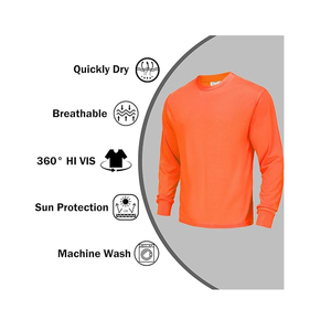 Sudadera Reflectante Gruesa y Cálida para Otoño e Invierno, Ropa de Seguridad de Alta Visibilidad, Sudaderas de Seguridad Reflectantes - Product Image 4