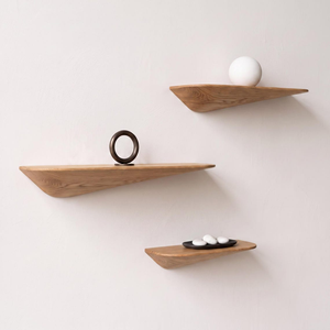 Wooden Floating Wall <b>Shelves</b> Modern Wall Mounted Display <b>Shelves</b> for Living Room Bedroom Bathroom Kitchen Home Decor Wholesale - Product Image 2