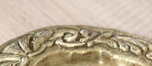 Luxury Golden <b>Metal</b> Charger Plate with Embossed Pattern Decorative <b>Grid</b> Texture Underplate for Wedding Event Table setting - Product Image 2