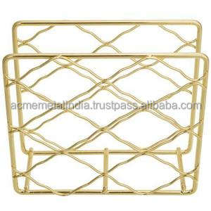 Servilletero de metal de hierro con forma y tamaño personalizados, perfecto para la cocina del hogar y la decoración de la mesa con estilo - Product Image 3