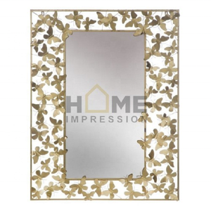 Papillon Designer Rectangle Mur Décoratif Fantaisie Miroir Pour La Maison Chambre Salon Organisateur De Bureau Dans Les Prix De Grossiste - Product Image 1
