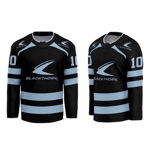 Maillots de hockey sur glace réversibles, nom du joueur, nom de l'équipe, service OEM personnalisé, impression par sublimation, tissu extensible dans quatre sens - Product Image 3