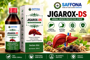 Jarabe Herbal Saffona Jigarox DS Unani 200ml, Fórmula Botánica Tradicional, Producto Natural de Bienestar Herbal para Uso Diario - Product Image 5