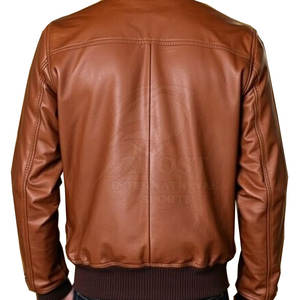 Chaquetas de Cuero Clásicas para Hombre, Corte Entallado, Estilo Ejecutivo, Chaquetas de Cuero Elegantes para Hombre - Product Image 3