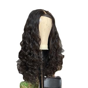 Peluca de un Solo Donante, Cabello Humano Natural Rizado y Ondulado con Cierre de Encaje, Extensiones de Cabello 100% Vietnamita Virgen, Precio al por Mayor - Product Image 1