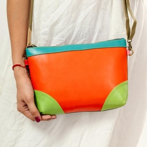LW Luxury <b>Vintage</b> Style Leather Lady Bag Single Handle Portable Bohemian Dress <b>Purses</b> for Women Multi-Color Winter Collection - Product Image 2