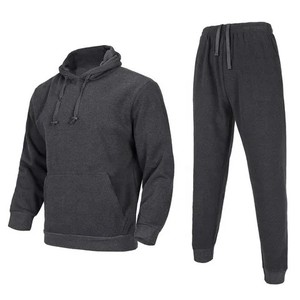 Survêtement homme 100 % polyester de haute qualité, logo personnalisé imprimé, fermeture à cordon et poches latérales, écologique, OEM ODM - Product Image 3