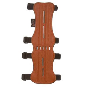 Protège-bras traditionnel pour la chasse à l'arc – en cuir de vache véritable, réglable, pour le tir en plein air, compatible ambidextre - Product Image 5