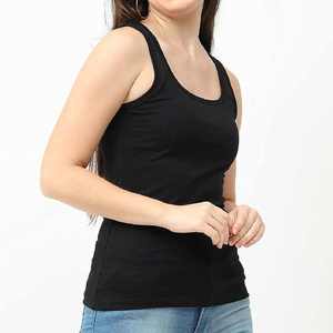 Camisetas sin mangas básicas de modal personalizadas, de gran venta, de color liso, cuello cómodo, esenciales, de alta calidad y transpirables. - Product Image 3