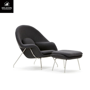 Uterus <strong>Chair</strong> Leisure Recliner Fiberglass Leisure Living Room Reception Hotel Model Room Simple Design Special-shaped Armchair - Product Image 6