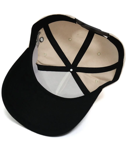 Wholesale Hip Hop <b>Waterproof</b> Cotton Baseball <b>Hat</b> Blank Custom Your Logo 3D Puff Embroidery Print 5 Panel Unisex Sports Caps - Product Image 1