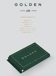 [Álbum Original Coreano] BTS JUNGKOOK - GOLDEN [Versión Weverse Albums] - Product Image 2